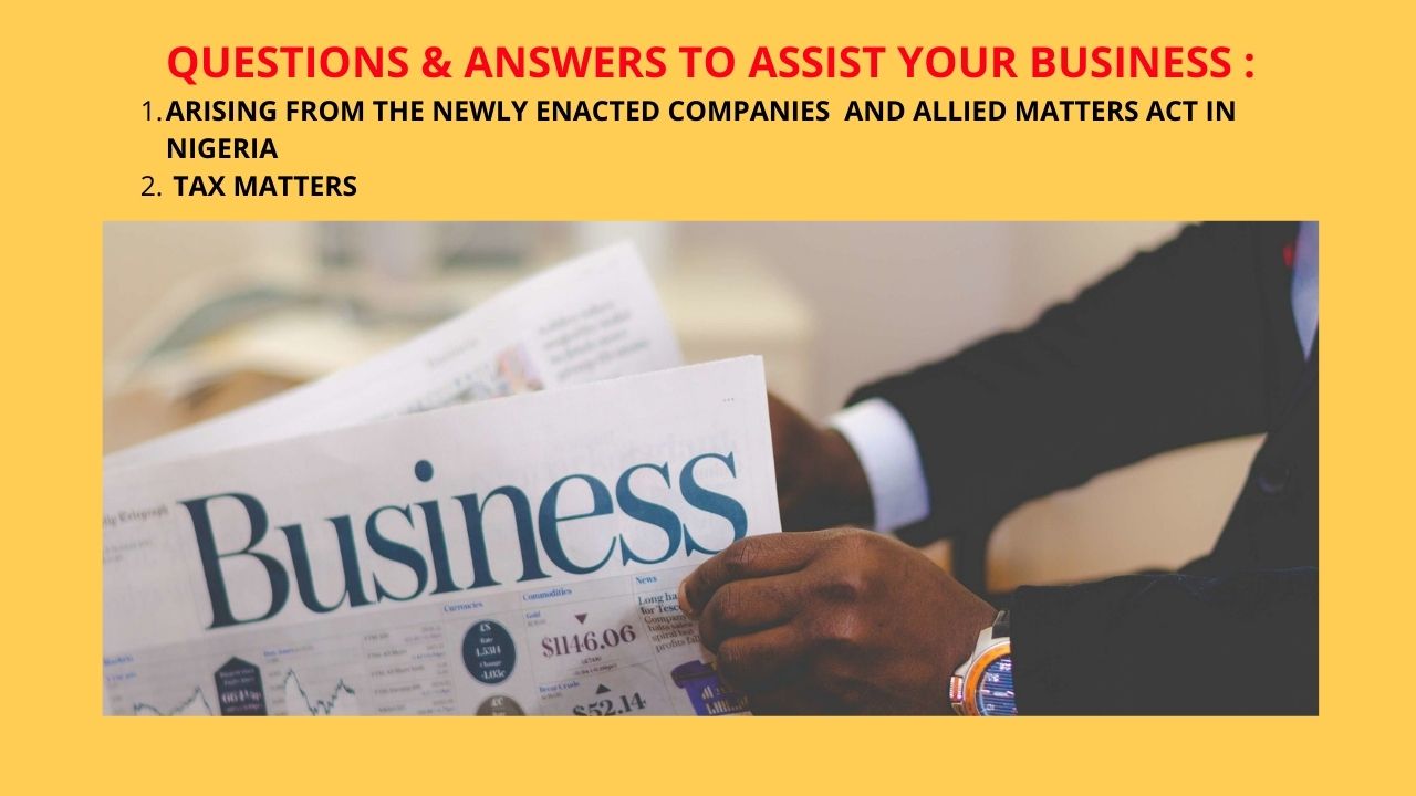 QUESTIONS & ANSWERS TO ASSIST YOUR BUSINESS